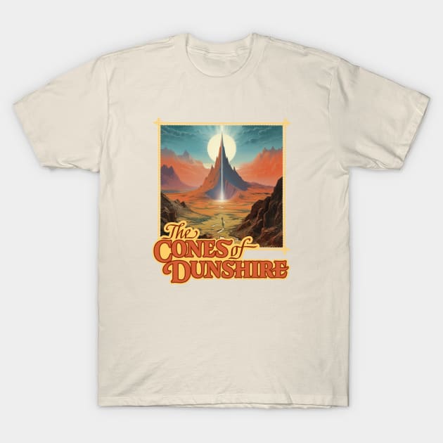 The Cones of Dunshire - Parks and Rec Board Game T-Shirt by sombreroinc